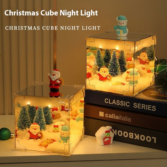 Trends Station Christmas Ambience Cube Lamp